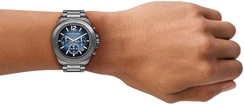 MICHAEL KORS SAGE MENS STAINLESS STEEL WATCH STYLISH AND DURABLE TIMEPIECE FOR MEN