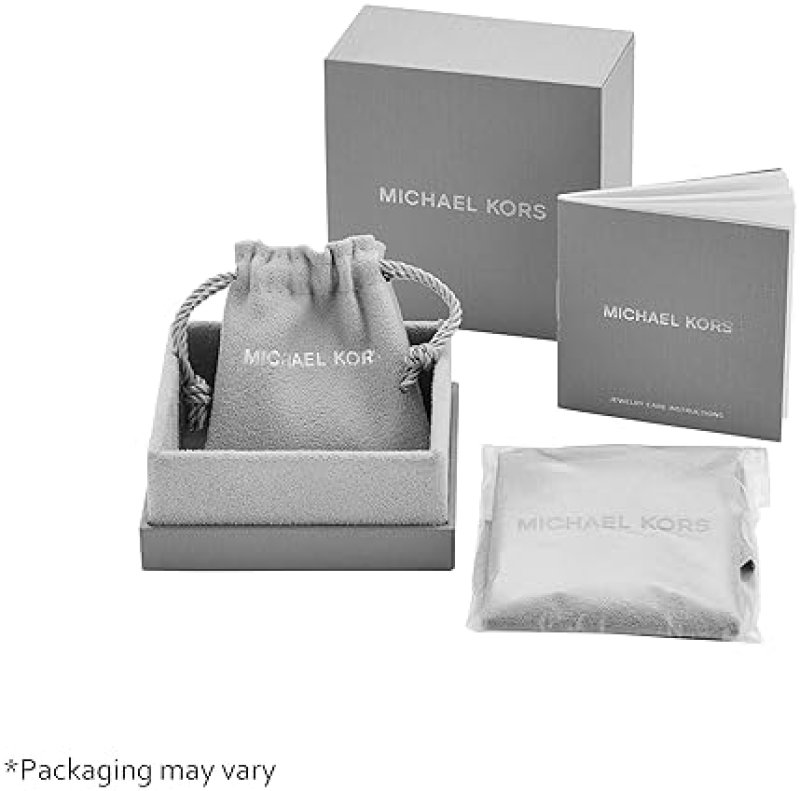 MICHAEL KORS WOMENS SILVER PAVé CHAIN BRACELET MKJ8575931 STYLISH DESIGNER JEWELRY