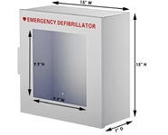 TIGERMEDICAL AED DEFIBRILLATOR WALL CABINET