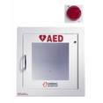 TIGERMEDICAL RECESSED CABINET WITH ALARM & STROBE LIGHT FOR POWERHEART AEDS