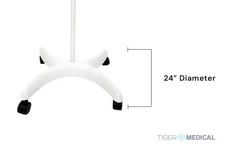 TIGERMEDICAL FLOORSTAND GLEAMER LED PROCEDURE LIGHT