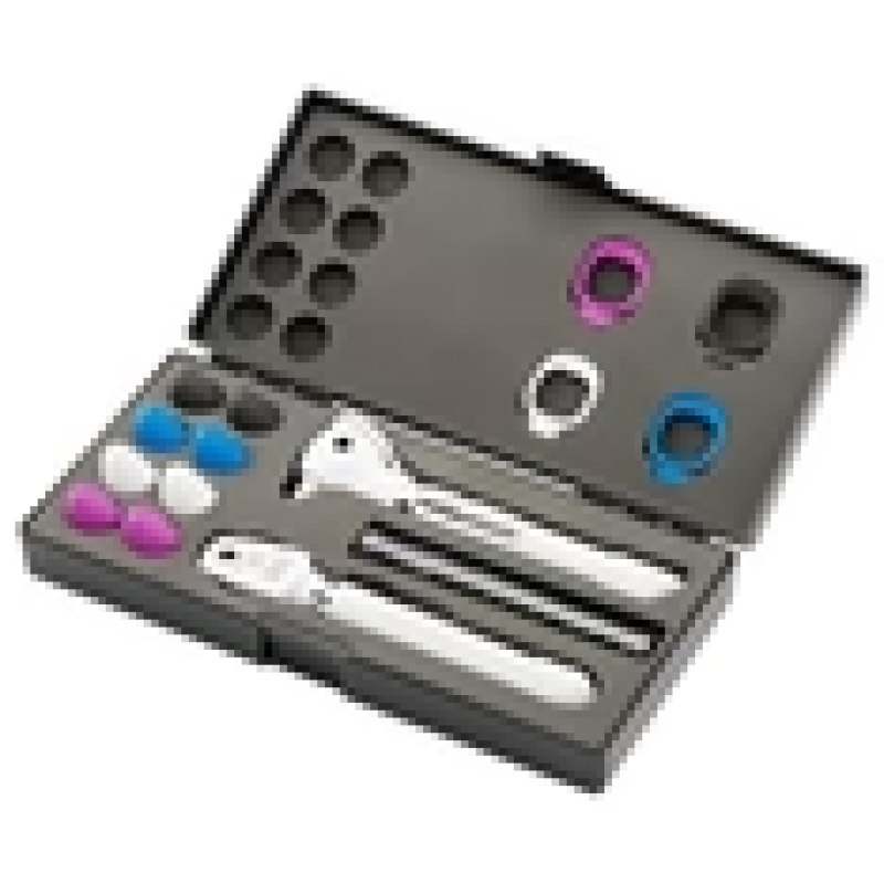 TIGERMEDICAL POCKET PLUS DIAGNOSTIC SET W/ LED OPHTHALMOSCOPE & OTOSCOPE, 2.5V