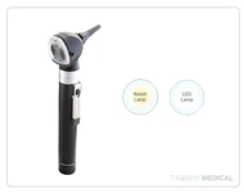TIGERMEDICAL PREMIUM TWO HANDLE POCKET DIAGNOSTIC SET. OTOSCOPE & OPHTHALMOSCOPE