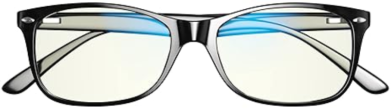 SWANWICK BLUE LIGHT BLOCKING GLASSES FOR MEN WOMEN ANTI EYESTRAIN, SLEEP AID, SMALL BLACK