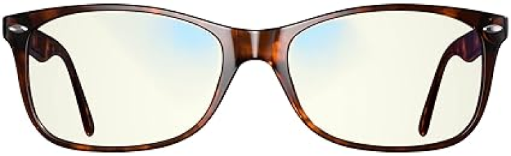 SWANWICK BLUE LIGHT BLOCKING GLASSES FOR MEN WOMEN ANTI EYESTRAIN, SLEEP AID, TORTOISE SHELL