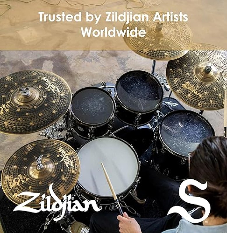 ZILDJIAN 10 INCH S SERIES SPLASH CYMBAL BRIGHT, CRISP SOUND FOR DRUMMERS