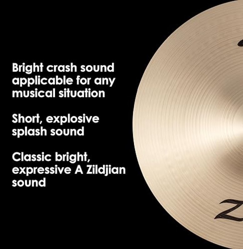 ZILDJIAN A SERIES 8 INCH SPLASH CYMBAL HIGH-QUALITY DRUM CYMBAL FOR DRUMMERS