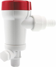 RULE 601C LIVEWELL PUMP 500 GPH ANGLED THRU-HULL ANTI-AIRLOCK MARINE BAITWELL CIRCULATION