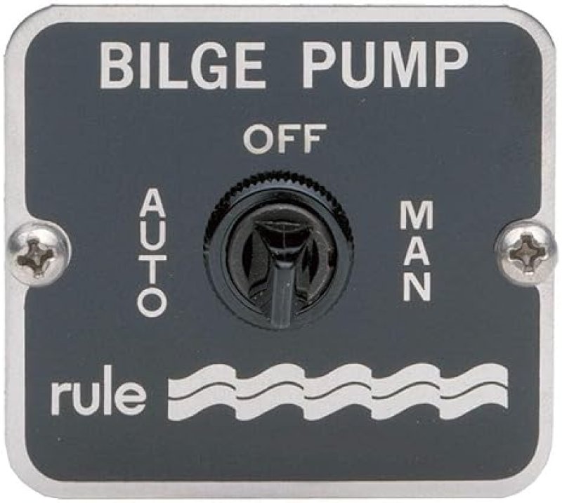 RULE 3-WAY ELECTRICAL PANEL SWITCH FOR LIGHTING CONTROL - DURABLE AND EASY TO INSTALL