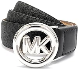 MICHAEL KORS WOMENS 32MM LEATHER BELT NON-REVERSIBLE STYLISH FASHION ACCESSORY