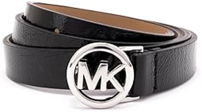 MICHAEL KORS WOMENS 0.75 INCH LOGO SKINNY BELT STYLISH EVERYDAY FASHION ACCESSORY