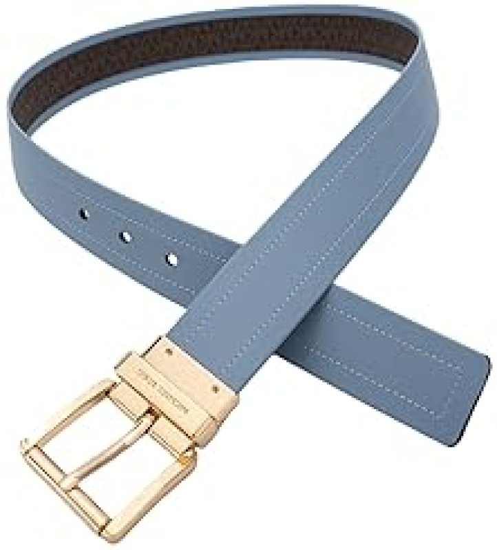MICHAEL KORS WOMENS 1.5 REVERSIBLE LOGO BELT ADJUSTABLE STYLISH EVERYDAY ACCESSORY
