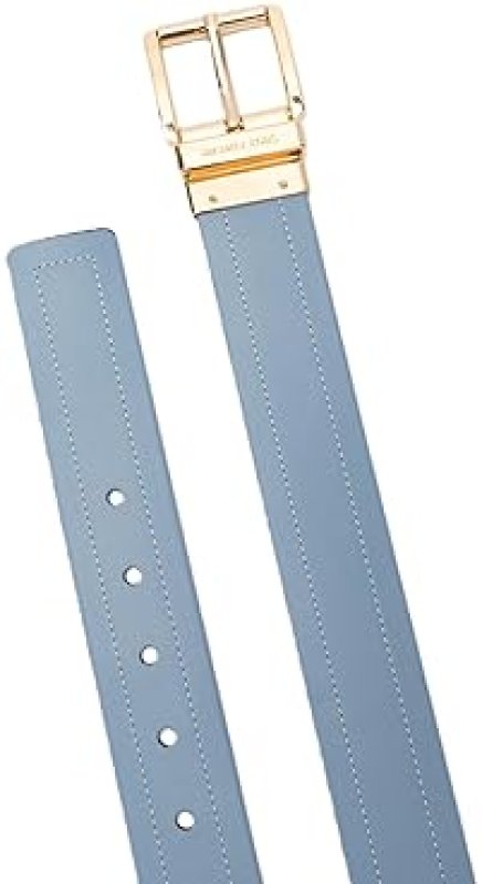 MICHAEL KORS WOMENS 1.5 REVERSIBLE LOGO BELT ADJUSTABLE STYLISH EVERYDAY ACCESSORY