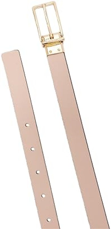 MICHAEL KORS WOMENS 0.78 INCH REVERSIBLE LOGO BELT ADJUSTABLE STYLISH EVERYDAY ACCESSORY