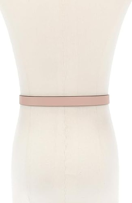 MICHAEL KORS WOMENS 0.78 INCH REVERSIBLE LOGO BELT ADJUSTABLE STYLISH EVERYDAY ACCESSORY