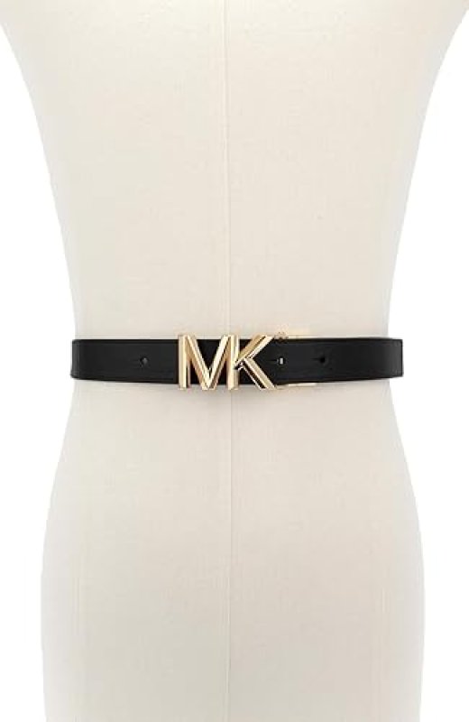 MICHAEL KORS WOMENS 1.1 REVERSIBLE ADJUSTABLE BELT STYLISH EVERYDAY ACCESSORY