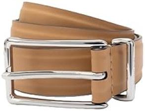 MICHAEL KORS WOMENS 1.2 INCH LEATHER BELT - ADJUSTABLE, STYLISH EVERYDAY ACCESSORY