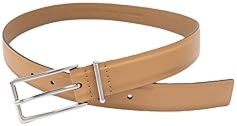 MICHAEL KORS WOMENS 1.2 INCH LEATHER BELT - ADJUSTABLE, STYLISH EVERYDAY ACCESSORY