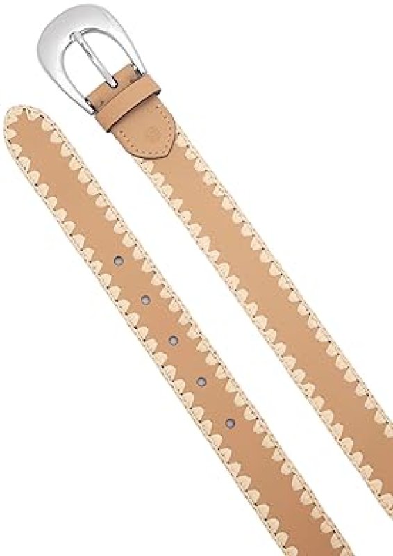 MICHAEL KORS WOMENS 1.2 INCH RAFFIA LEATHER ADJUSTABLE BELT STYLISH EVERYDAY ACCESSORY