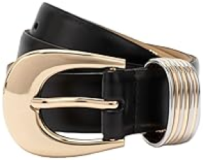 MICHAEL KORS WOMENS 1.2 INCH ADJUSTABLE BELT - STYLISH, VERSATILE EVERYDAY ACCESSORY