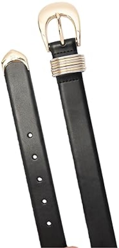 MICHAEL KORS WOMENS 1.2 INCH ADJUSTABLE BELT - STYLISH, VERSATILE EVERYDAY ACCESSORY