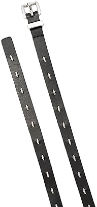 MICHAEL KORS WOMENS 0.5 INCH HALF MOON STUDDED BELT ADJUSTABLE STYLISH NON-REVERSIBLE FIT