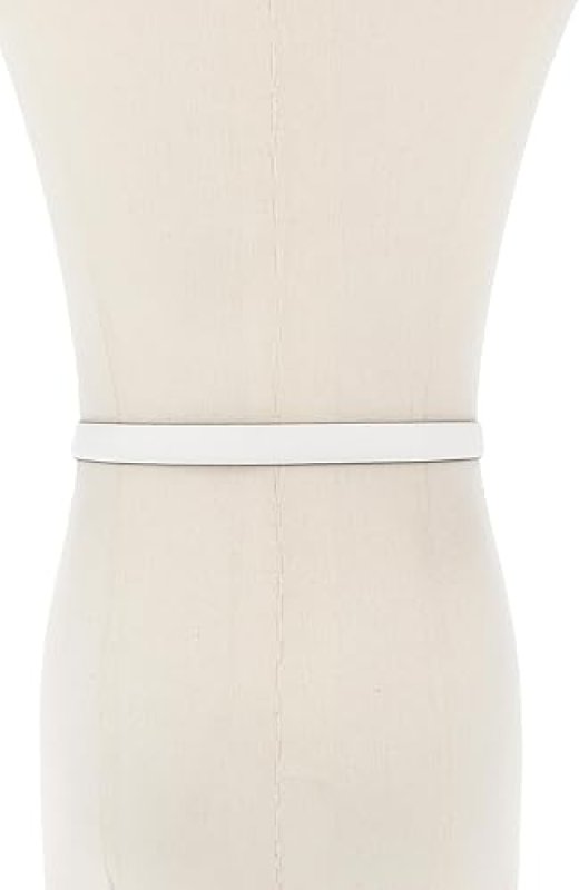 MICHAEL KORS WOMENS 0.7 INCH BUBBLE PLAQUE ADJUSTABLE BELT - STYLISH EVERYDAY ACCESSORY