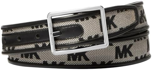 MICHAEL KORS MENS 34MM REVERSIBLE LEATHER BELT STYLISH AND ADJUSTABLE DESIGNER ACCESSORY