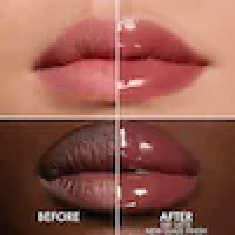 DIOR  LIP GLOW OIL HYDRATING HIGH-SHINE GLOSS COLOR: 081 LATTE - GLAZE FINISH