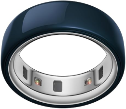 OURA RING 4 CERAMIC MIDNIGHT SIZE 8 SLEEP, ACTIVITY WOMEN S HEALTH TRACKER, 8-DAY BATTERY, ANDROID I
