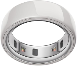OURA RING 4 CERAMIC CLOUD SIZE 8 SLEEP, ACTIVITY, WOMEN S HEALTH, AI ADVISOR, 8-DAY BATTERY