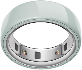OURA RING 4 CERAMIC TIDE SIZE 8 SLEEP, ACTIVITY WOMEN S HEALTH TRACKER, 8-DAY BATTERY, ANDROID IOS