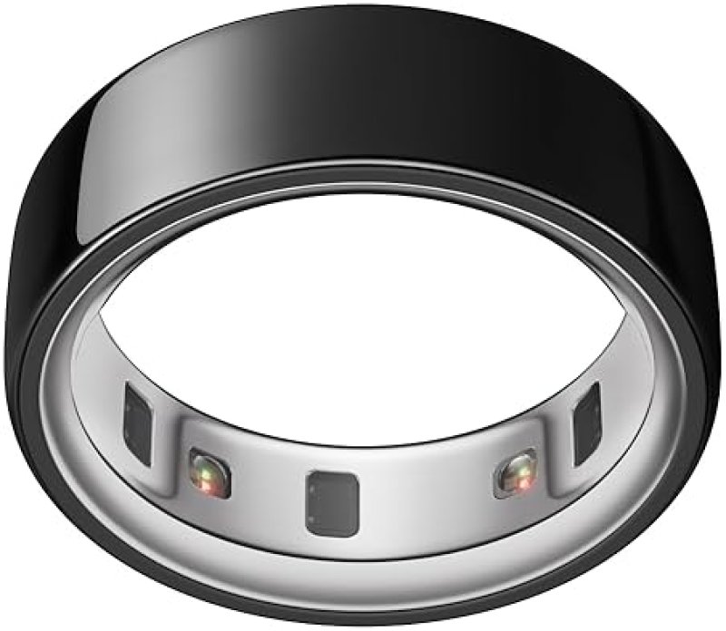 OURA RING GENERATION 4 BLACK SIZE 11 SLEEP, ACTIVITY, WOMEN S HEALTH TRACKER, AI ADVISOR, 8-DAY BATT