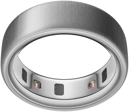OURA RING 4 BRUSHED SILVER SIZE 10 SLEEP, ACTIVITY HEALTH TRACKER, AI ADVISOR, 8-DAY BATTERY