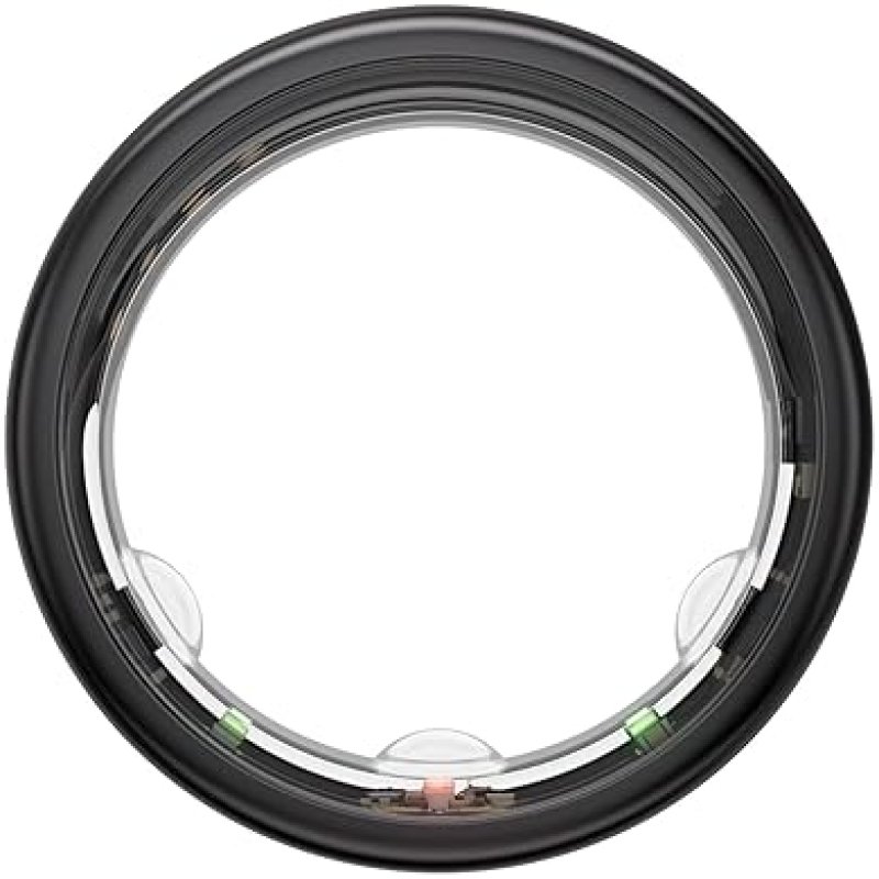 OURA RING GEN3 HORIZON BLACK SIZE 13 WITH SIZING KIT SLEEP FITNESS TRACKER, 5-7 DAY BATTERY