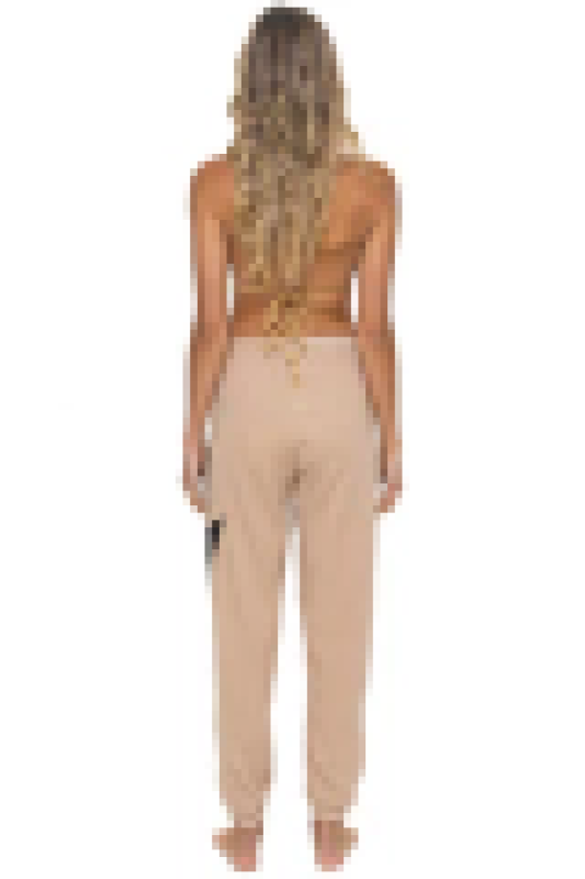 AVIATOR NATION BOLT STITCH SWEATPANTS - SAND
