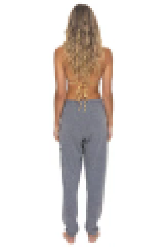 AVIATOR NATION BOLT STITCH SWEATPANTS - HEATHER GREY