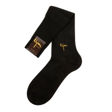 BIJAN BLACK DRESS SOCKS