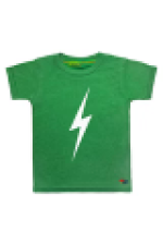 AVIATOR NATION  KID'S BOLT TEE - KELLY GREEN