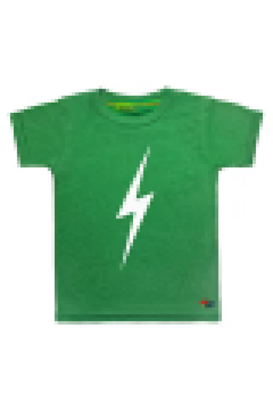 AVIATOR NATION  KID'S BOLT TEE - KELLY GREEN