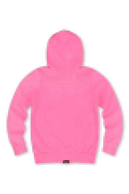 AVIATOR NATION KID'S 5 STRIPE HOODIE - NEON PINK