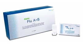 TIGERMEDICAL STATUS FLU A & B TEST KIT. 1 KIT (25 TESTS)