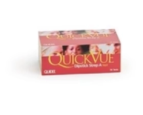 TIGERMEDICAL QUICKVUE DIPSTICK STREP A TEST KIT (50 TESTS/KIT)