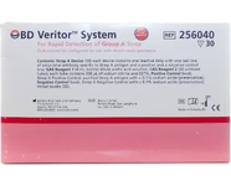 TIGERMEDICAL VERITOR SYSTEM STREP A TEST KIT. 30 TESTS