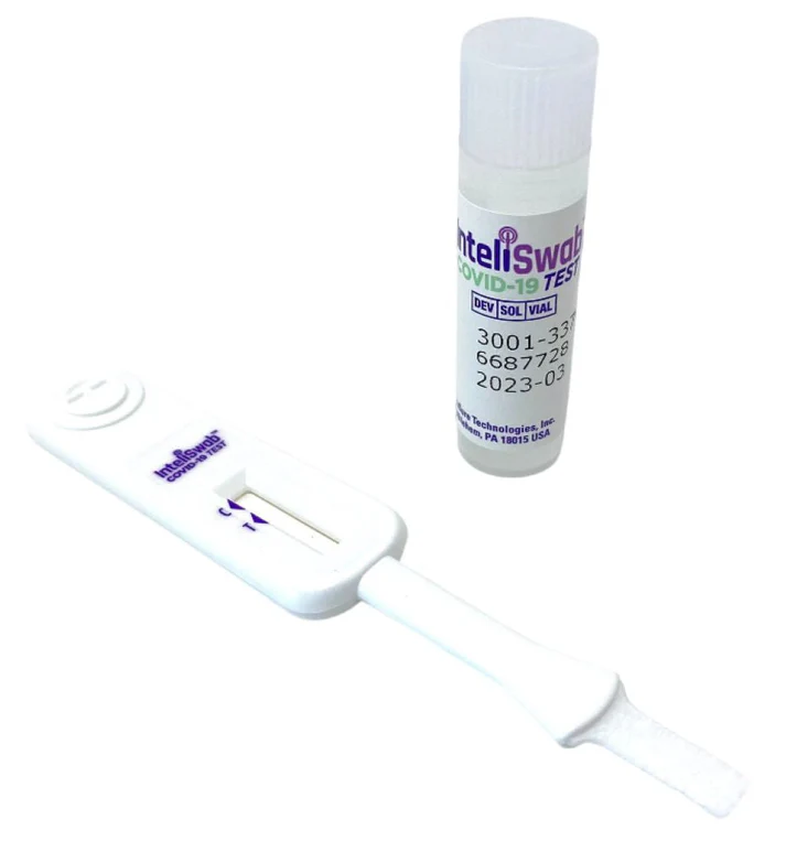 TIGERMEDICAL INTELISWAB COVID-19 NASAL SWAB TEST KIT (25/BX)