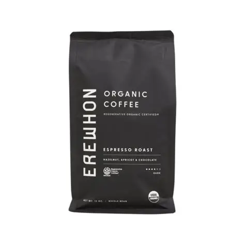 EREWHON REGENERATIVE ORGANIC CERTIFIED COFFEE - ESPRESSO ROAST (WHOLE BEAN)
