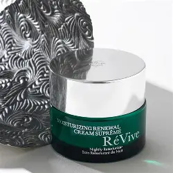 REVIVE SKINCARE MOISTURIZING RENEWAL CREAM SUPRêME / NIGHTLY RETEXTURIZER 1.7 OZ NET WT