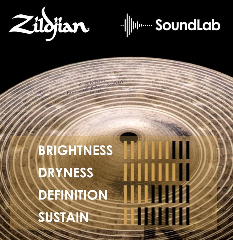 ZILDJIAN 10 K CUSTOM SPECIAL DRY SPLASH CYMBAL PROFESSIONAL DRUM ACCESSORY