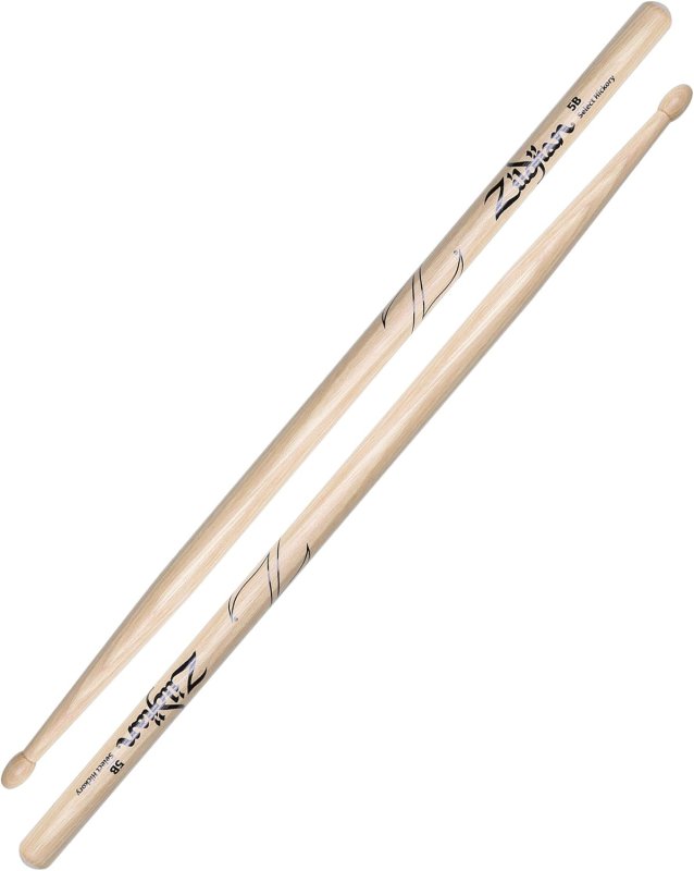 ZILDJIAN Z5B 5B DRUMSTICKS PROFESSIONAL WOODEN DRUM STICKS FOR DRUMMERS