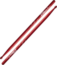 ZILDJIAN Z5AR 5A RED DRUMSTICKS PROFESSIONAL QUALITY PERCUSSION STICKS FOR DRUMMERS
